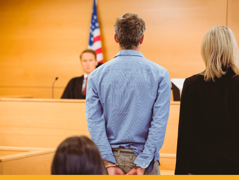 defendant-in-courtroom