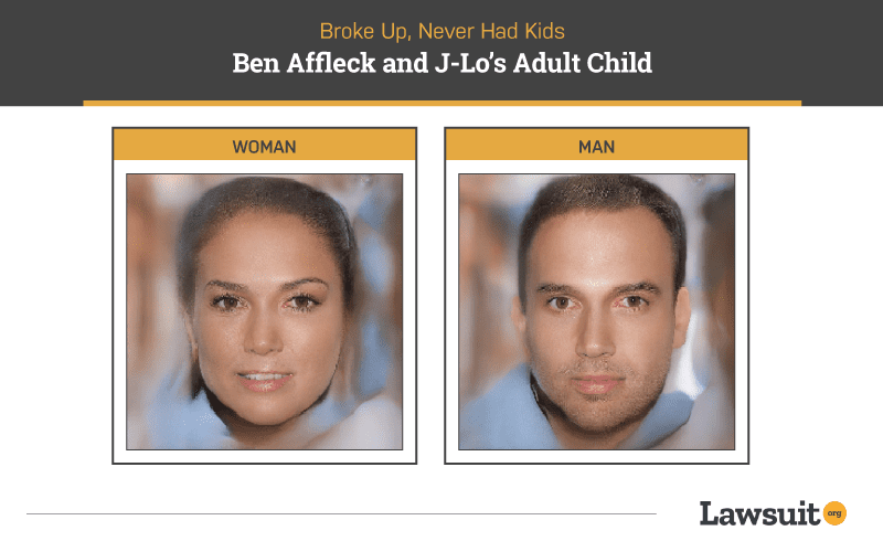 Ben Affleck and Jlo Child