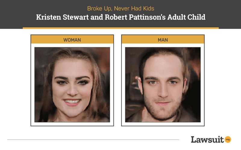 Kristen Stewart and Robert Pattinson Child