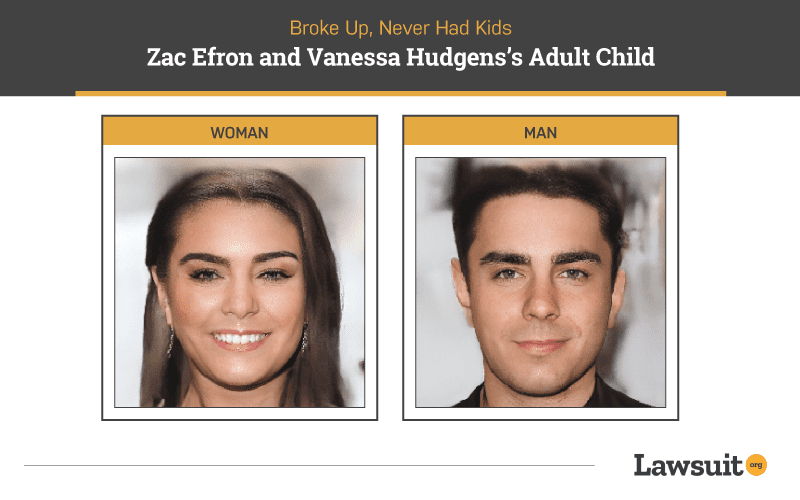 Zac Efron and Vanessa Hudgens Child