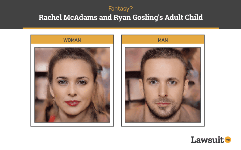 The Notebooks Rachel McAdams and Ryan Gosling Child