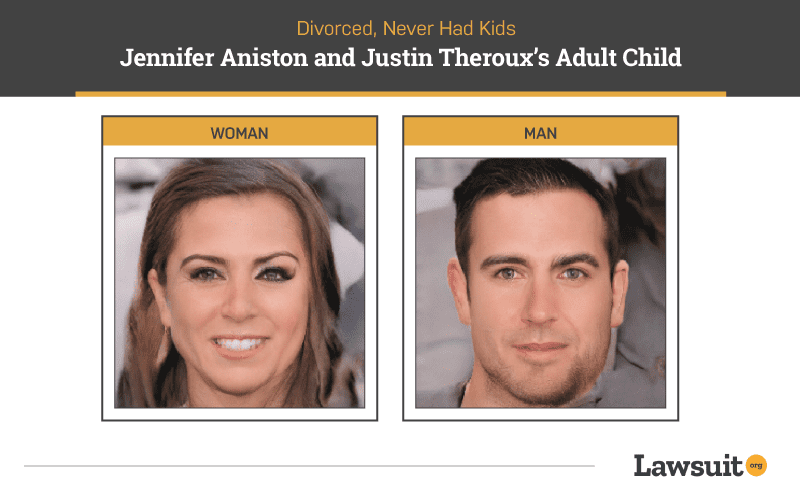 Jennifer Anniston and Justin Theroux Child